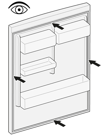 Ajtóhorony ellenőrzése ajtógumi csere előtt