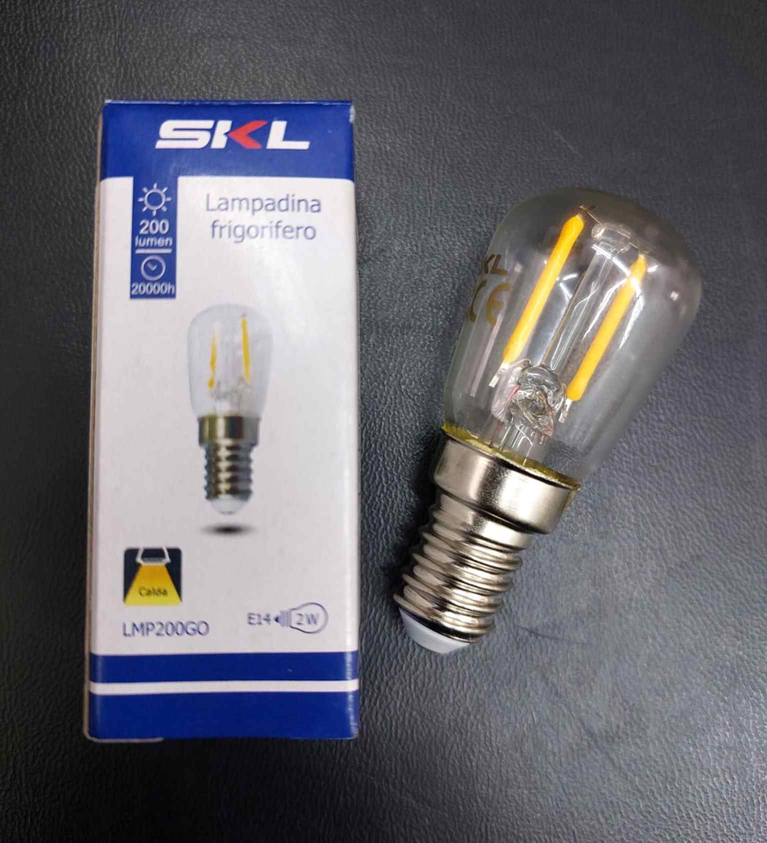 Hűtő / fagyasztó LED izzó E14 2W